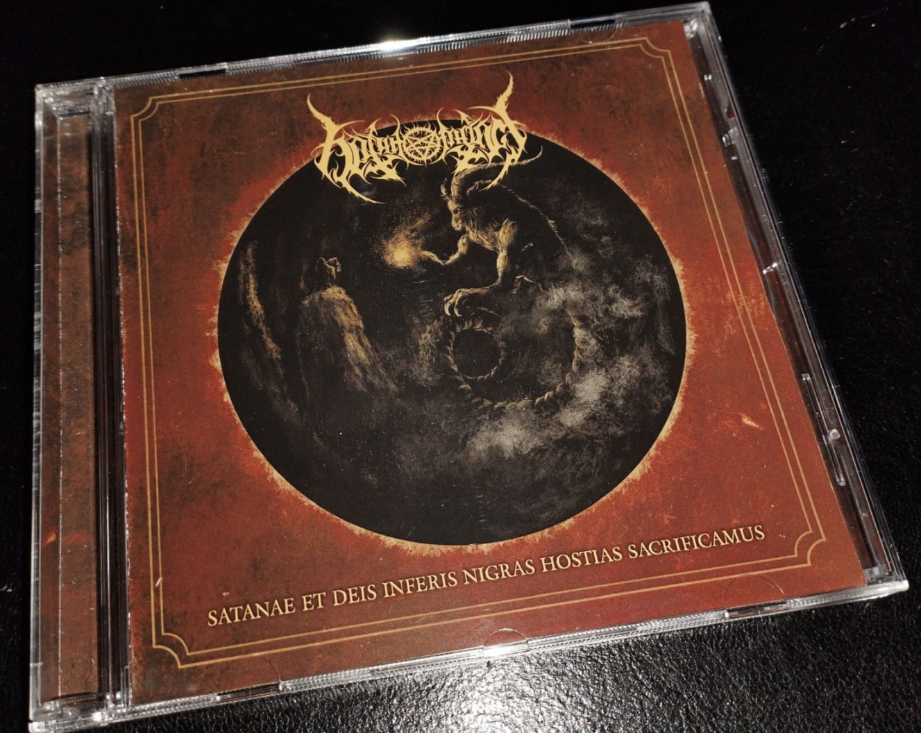 Hepatomancy "Satanae Et Deis Inferis Nigras Hostias Sacrificamus" CD