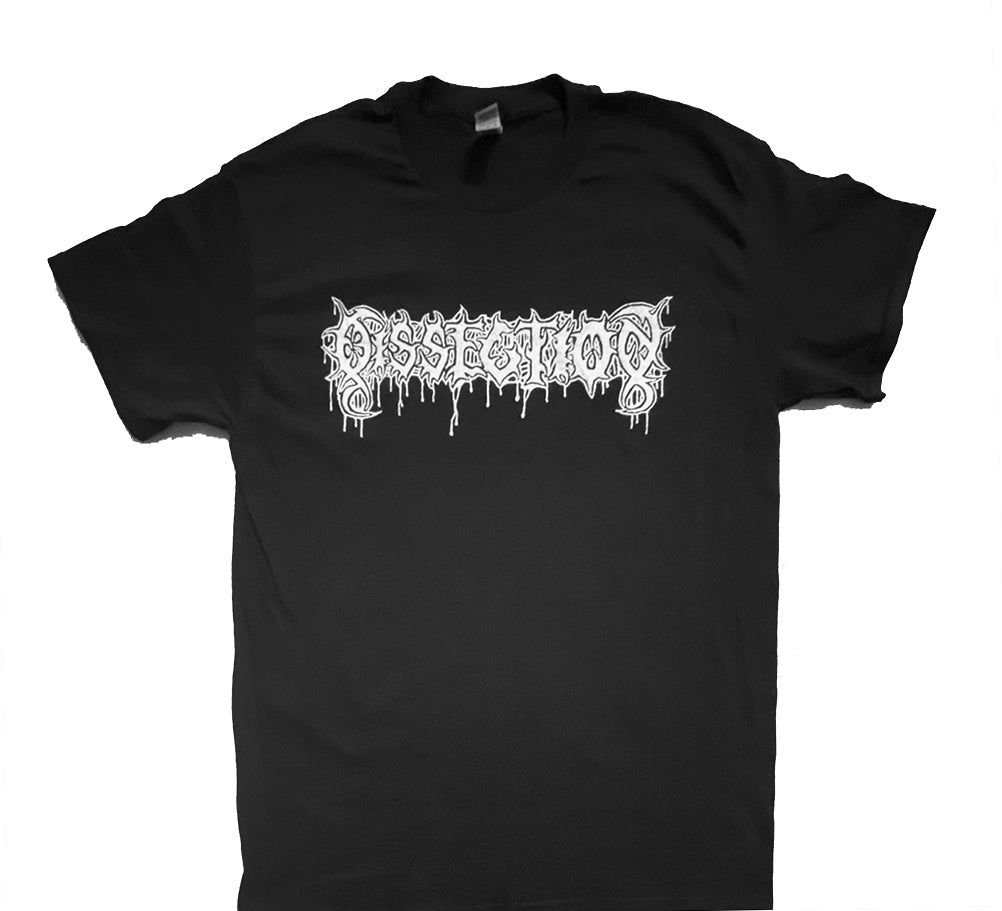 Dissection " Logo " T shirt  black metal Jon