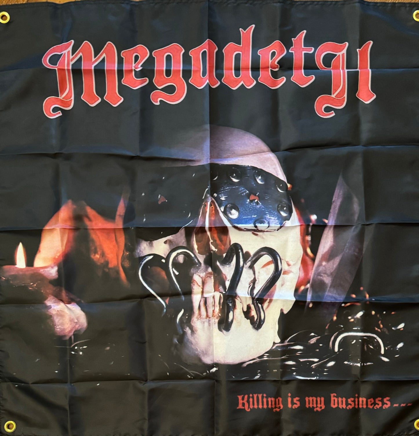 Megadeth - Killing Is My Business - Flag / Tapestry / Banner