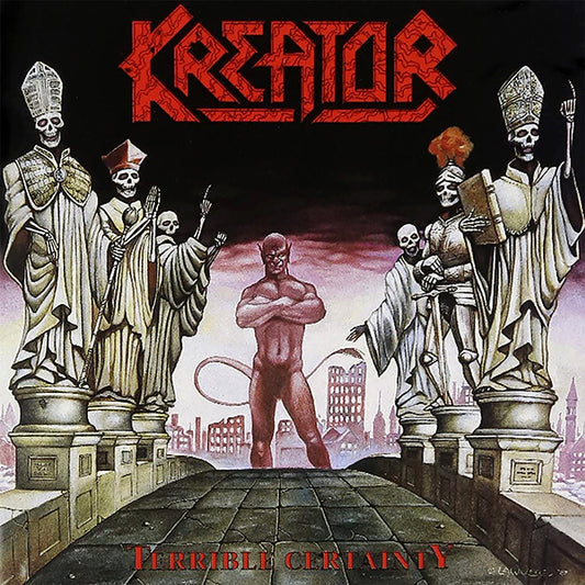 Kreator " Terrible Certainty  " Flag / Banner / Tapestry