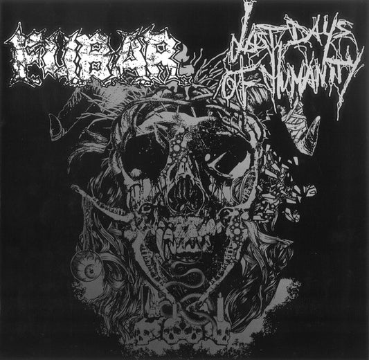 Last Days of Humanity / Fubar - split 9" LP goregrind