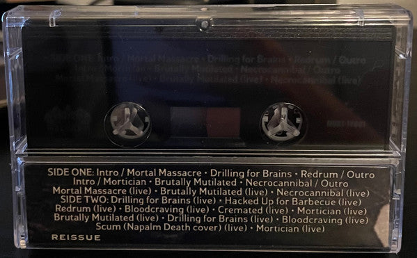 Mortician " Mortal Massacre"  Cassette Tape