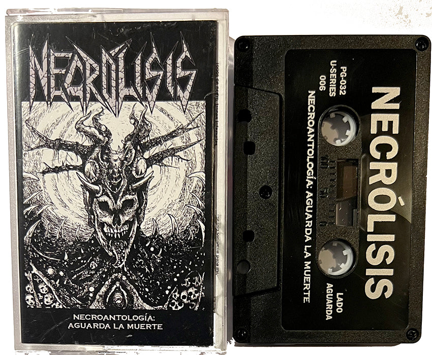 Necrólisis " Necroantologia : Aguarda La Muerte " Cassette Tape