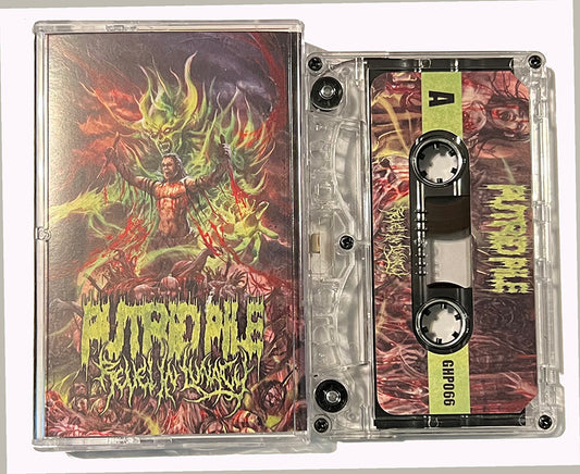 Putrid Pile " Revel In Lunacy "  Cassette Tape