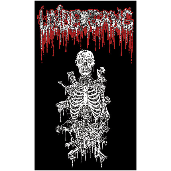 Undergang " Skeletisering " Flag Tapestry Banner