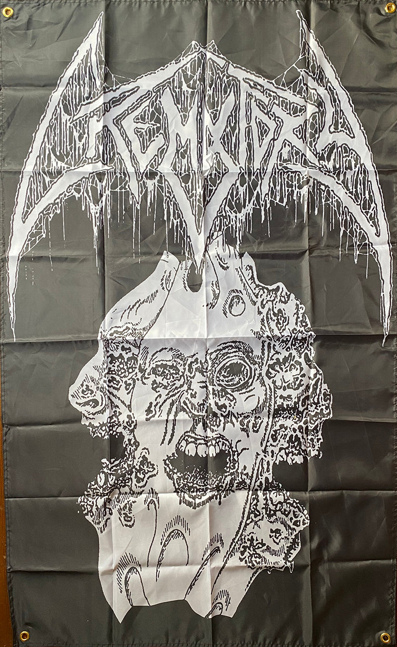 Crematory  "Three Faces " Flag / Tapestry / Banner