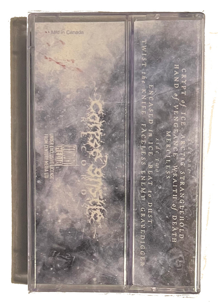 Frozen soul crypt of ice limited cassette tape rare