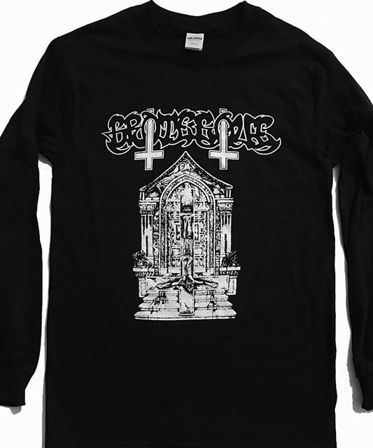 Grotesque " Ripped From The Cross "  Long Sleeve T shirt