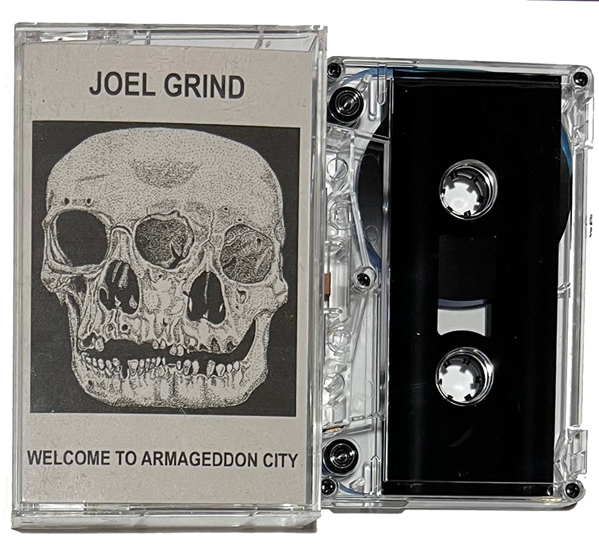 Joel Grind " Welcome to Armageddon City "  cassette tape