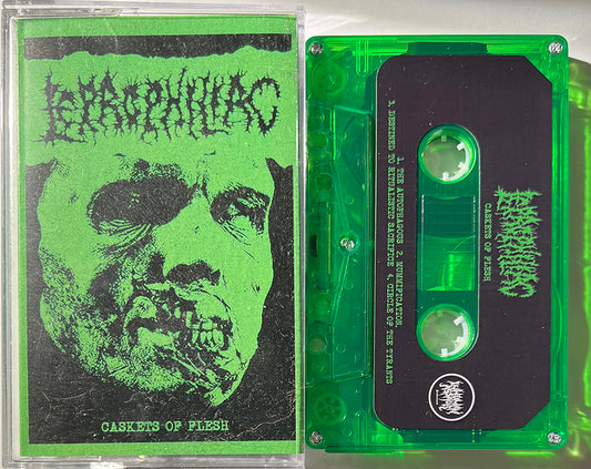 Leprophiliac " Casket of Flesh " Cassette Tape