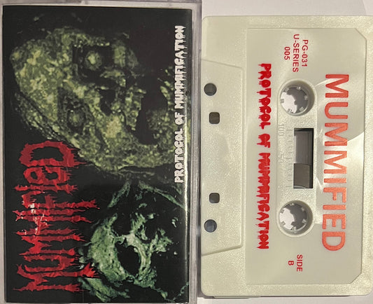 Mummified  " Protocol Of Mummification " Cassette Tape