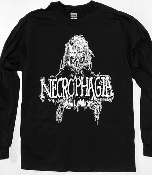 Necrophagia " Death Is Fun " Long Sleeve T-shirt