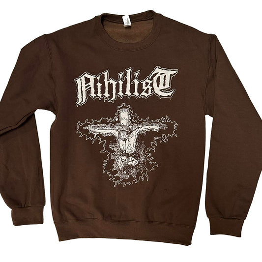 Nihilist “ Radiation Sickness “ pullover sweatshirt