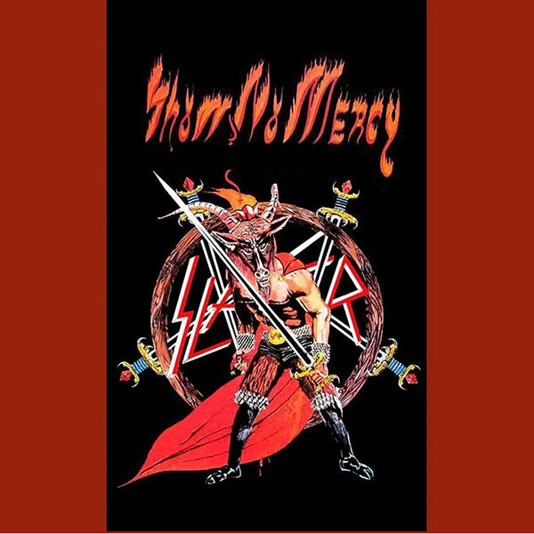 Slayer " Show No Mercy " Flag / Banner / Tapestry