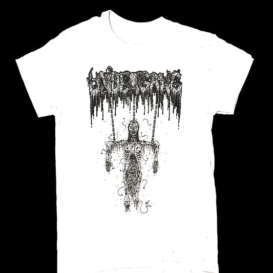 undergang hanging corpse t shirt tour 2024 death metal white shirt