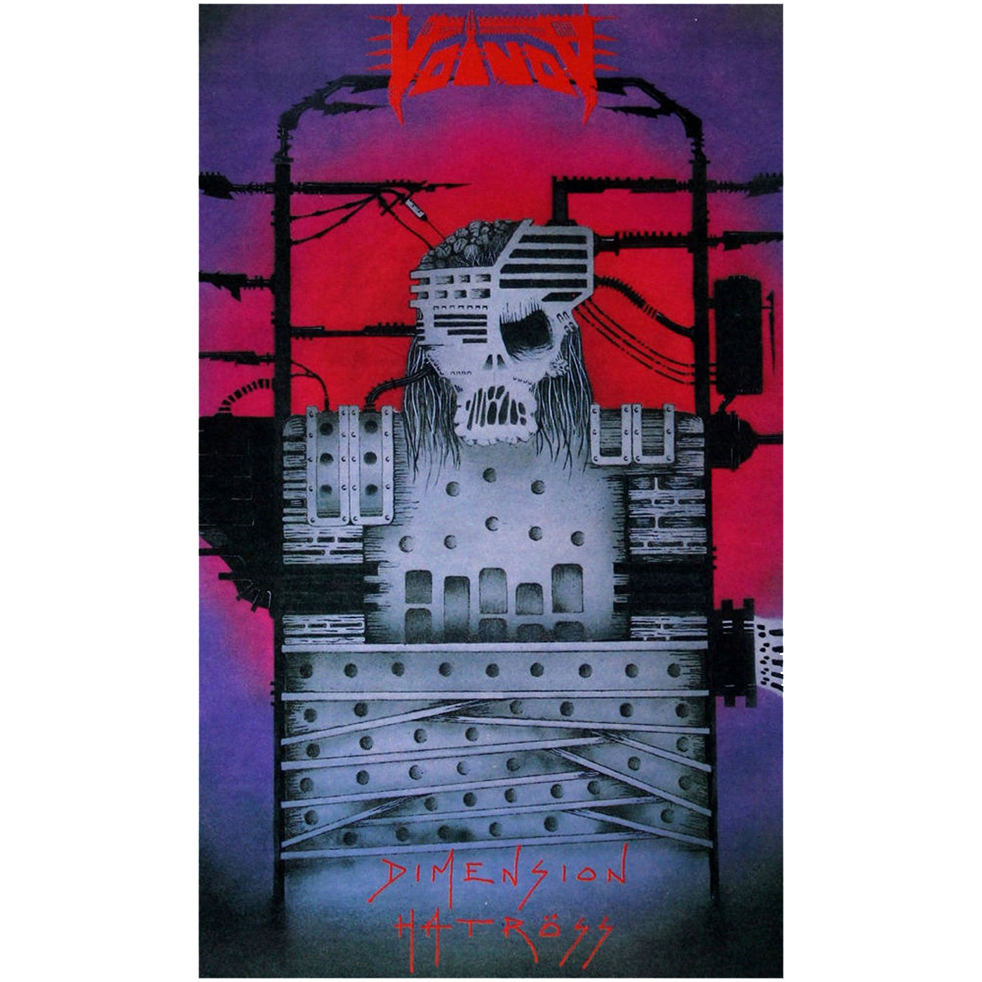 Voïvod " Dimension Hatross " Flag  / Tapestry / Banner