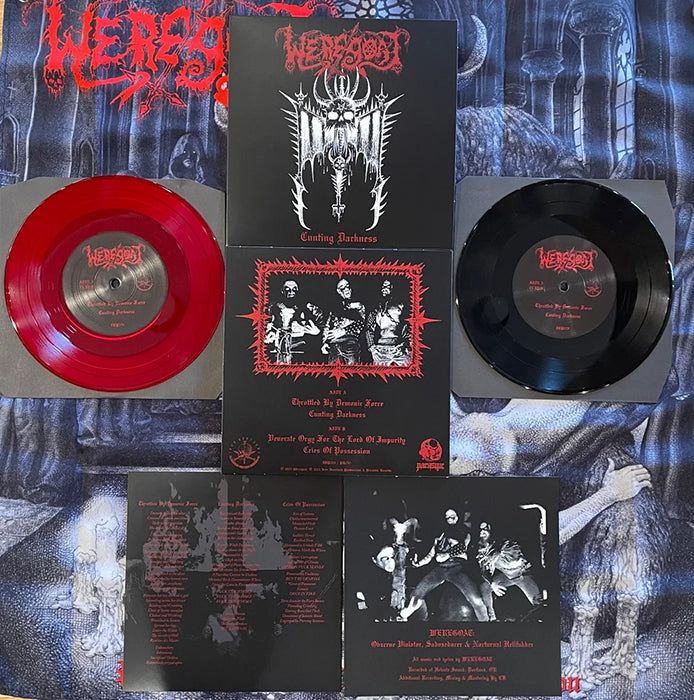 Weregoat Cunting Darkness 7 Ep Record black metal 7 ep vinyl