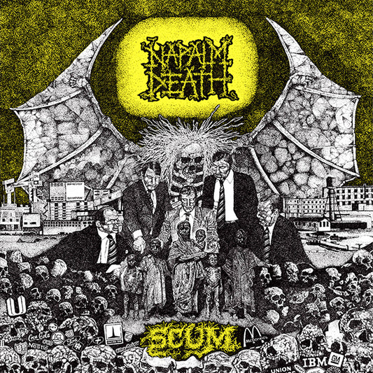 Napalm Death " Scum " Flag / Banner / Tapestry