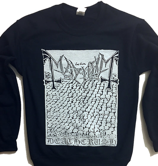 Mayhem " Deathcrush " Demo Sweatshirt