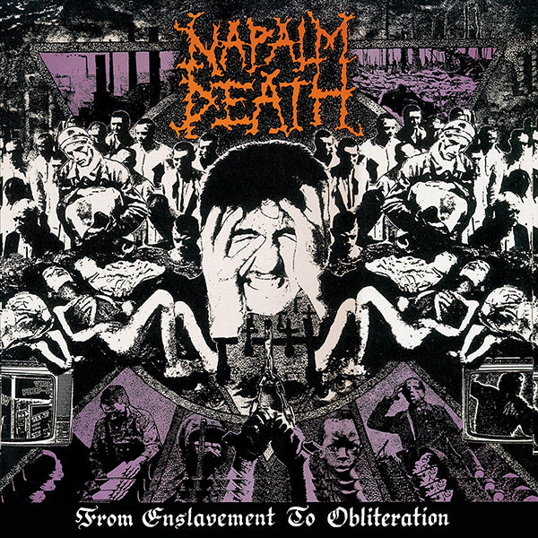 Napalm Death " From Enslavement To Obliteration " Flag / Banner / Tapestry